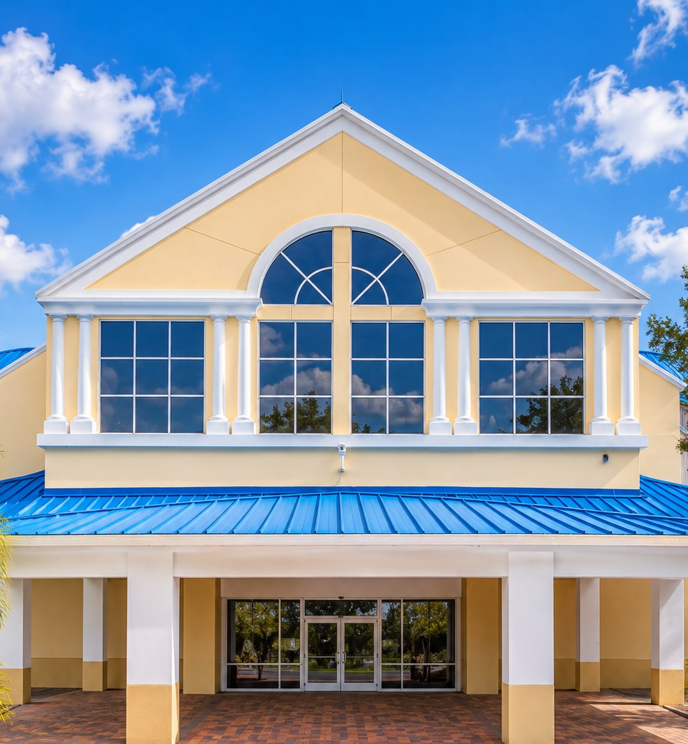 Fachada de la Iglesia Misionera de Tampa, Asambleas de Dios